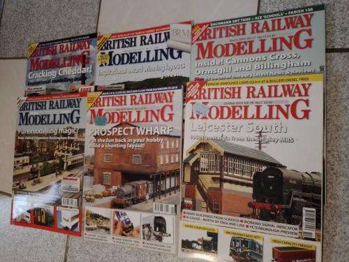 Job Lot of 6 British Railway Modelling Magazines 2010 See pictures for Issues
