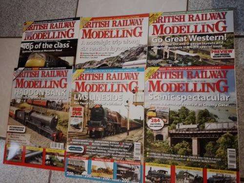 Job Lot of 6 British Railway Modelling Magazines 2009 See pictures for Issues