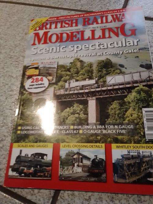 Job Lot of 6 British Railway Modelling Magazines 2009 See pictures for Issues
