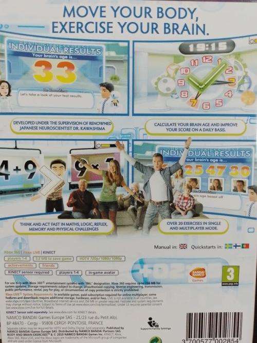 Xbox 360 - Dr. Kawashima`s Body and Brain Exercises