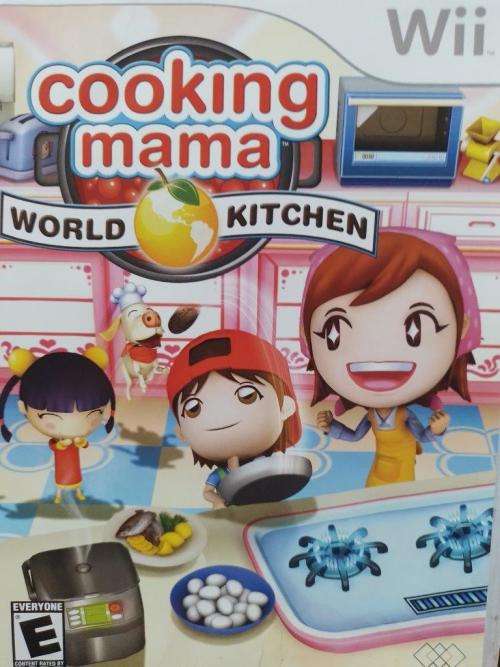Wii - Cooking Mama World Kitchen (NTSC - Won`t Play on Pal Systems)