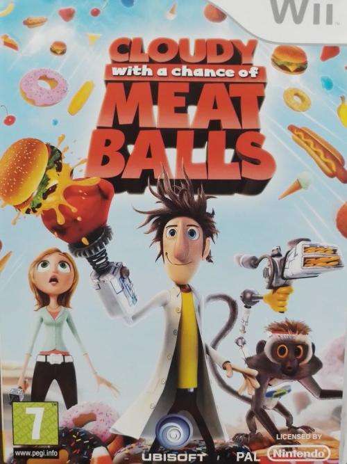 Wii - Cloudy with a chance of Meat Balls