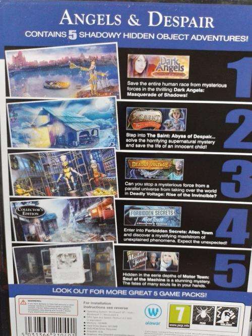 PC - Angels & Despair 5 Games Pack - Hidden Object Game
