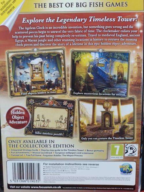 PC - Enlightenus II The Timeless Tower Collector`s Edition - Hidden Object Adventure