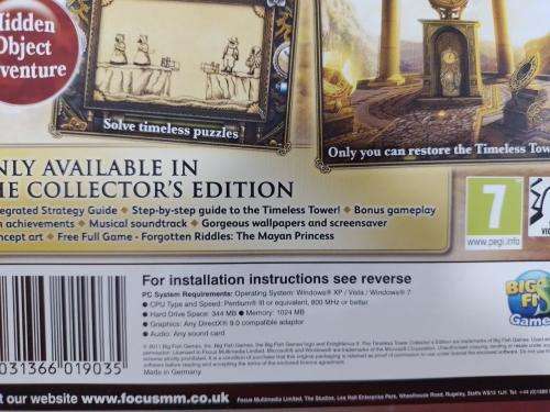 PC - Enlightenus II The Timeless Tower Collector`s Edition - Hidden Object Adventure