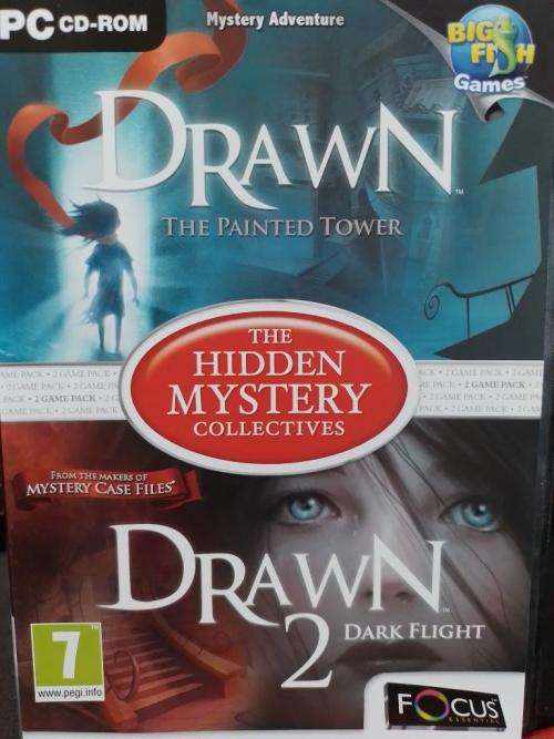 PC - The Hidden Mystery Collectives -Drawn 1 & 2 - Hidden Object Game