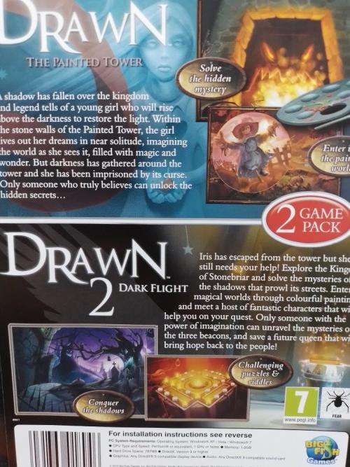 PC - The Hidden Mystery Collectives -Drawn 1 & 2 - Hidden Object Game