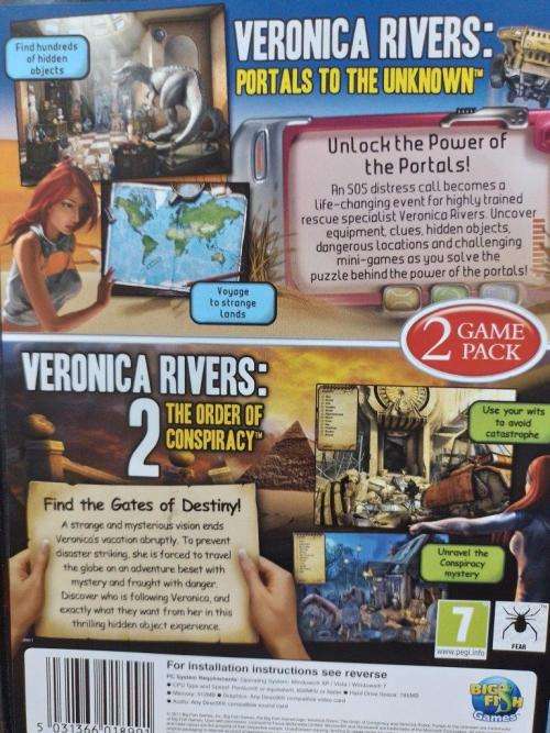 PC - The Hidden Mystery Collectives - Veronica Rivers 1 & 2 - Hidden Object Game