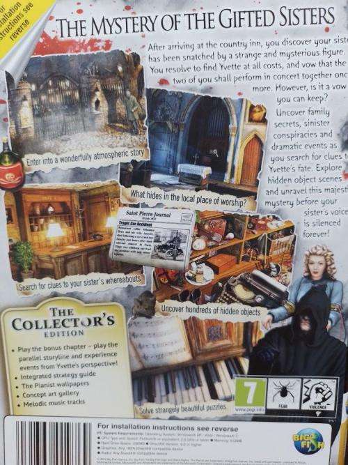 PC - Silent Nights The Pianist - Hidden Object Game