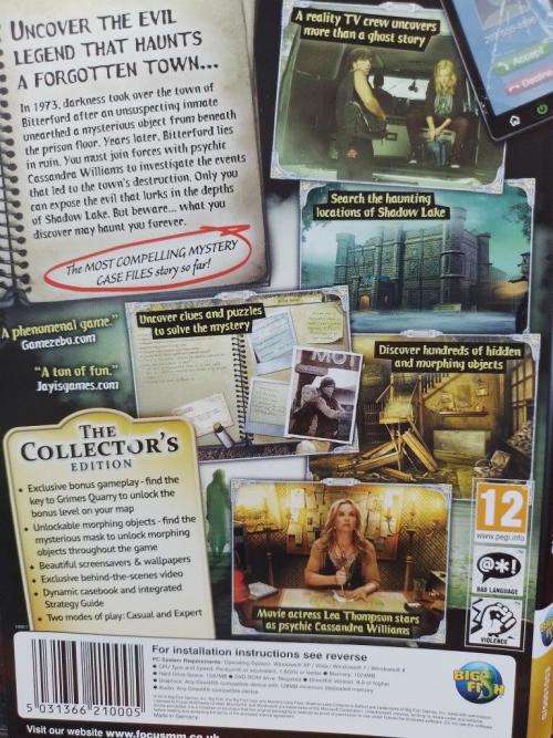 PC - Mystery Case Files Shadow Lake  - Hidden Object Game