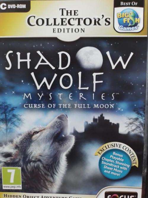 PC - Shadow Wolf Mysteries Curse of the Full Moon  - Hidden Object Game