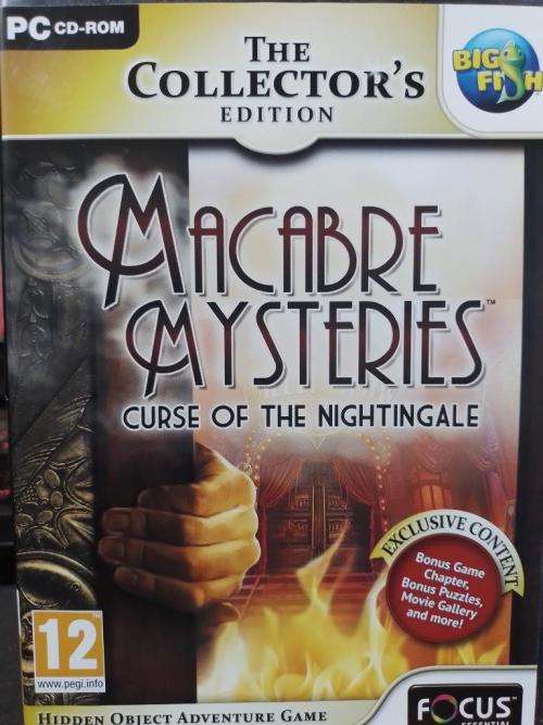 PC - Macabre Mysteries Curse of the Nightingale  - Hidden Object Game