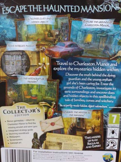 PC - Witches Legacy The Charlestone Curse  - Hidden Object Game