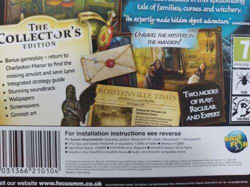 PC - Witches Legacy The Charlestone Curse  - Hidden Object Game