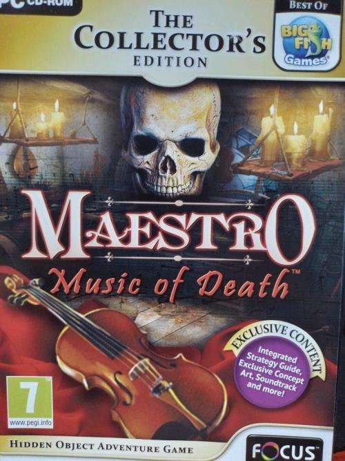 PC - Maestro Music of Death  - Hidden Object Game