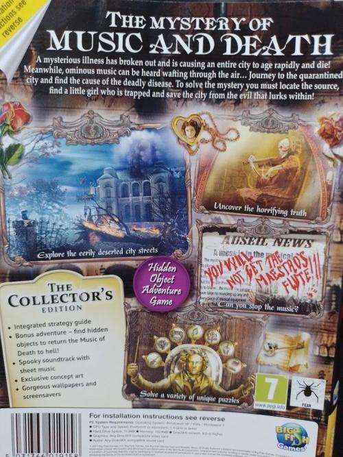 PC - Maestro Music of Death  - Hidden Object Game