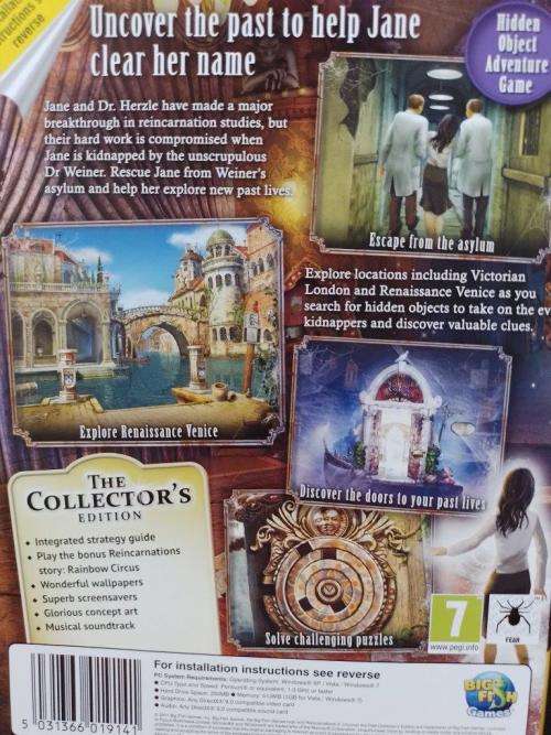 PC - Reincarnations 2 Uncover the Past  - Hidden Object Game