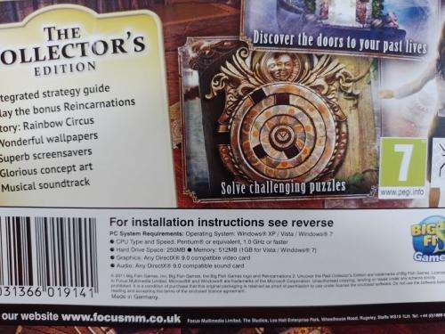 PC - Reincarnations 2 Uncover the Past  - Hidden Object Game