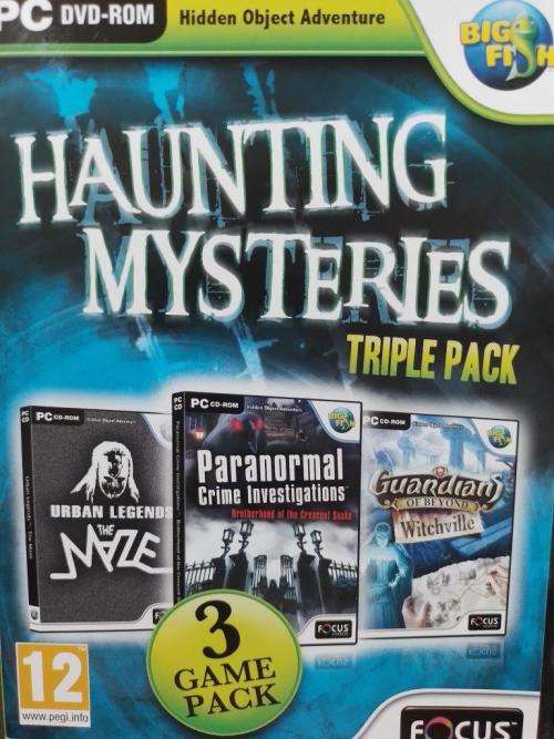 PC - Haunting Mysteries Triple Pack  - Hidden Object Game