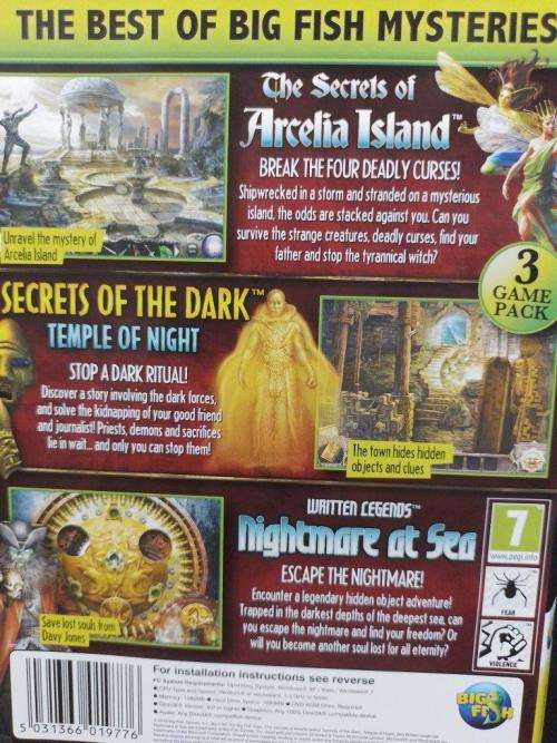 PC - Dark Mysteries Triple Pack  - Hidden Object Game