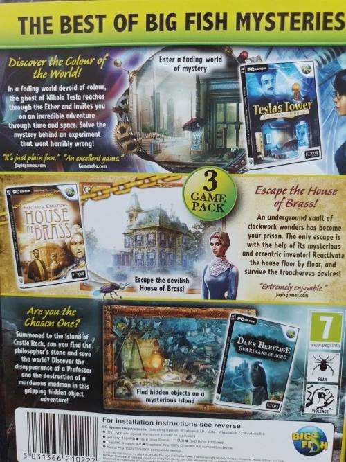 PC - Mysteries Darkness & Hope Triple Pack  - Hidden Object Game