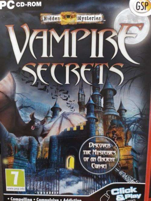 PC - Hidden Mysteries Vampire Secrets  - Hidden Object Game