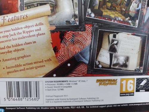 PC - Mystery Murders Jack The Ripper - Hidden Object Game