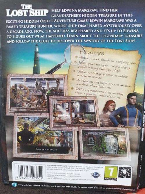 PC - Margrave Mysteries The Lost Ship - Hidden Object Game