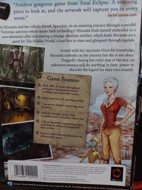 PC - The Clockwork Man 2 The Hidden World - Hidden Object Game