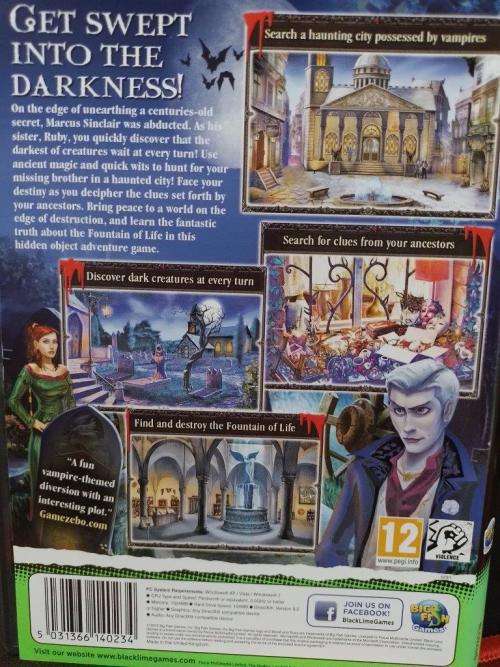 PC - Blood and Ruby The Vampire Mystery - Hidden Object Game
