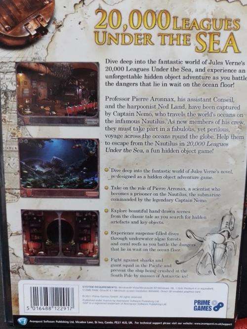 PC - 20,000 Leagues Under The Sea - Hidden Object Adventure
