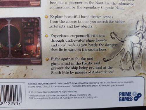 PC - 20,000 Leagues Under The Sea - Hidden Object Adventure