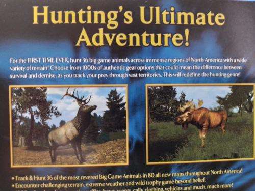 PS2 - Cabela`s Big Game Hunter 2005 Adventures