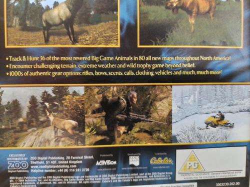PS2 - Cabela`s Big Game Hunter 2005 Adventures