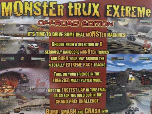PS2 - Monster Trux Extreme Off-Road Edition
