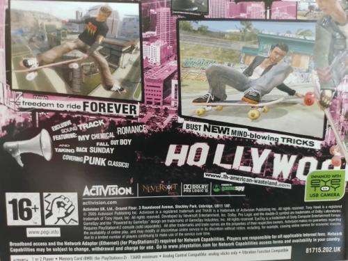 PS2 - Tony Hawk`s American Wasteland - Platinum