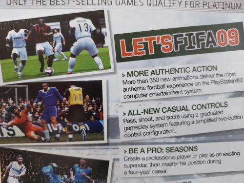 PS2 - FIFA 09 - Platinum