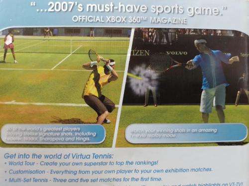 Xbox 360 - Virtua Tennis 3