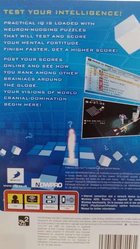 PSP - Practical IQ
