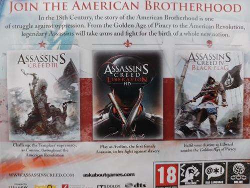 PS3 - Assassin`s Birth of A New World The American Saga