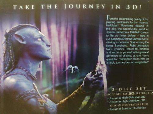 Blu-ray3D - Avatar 3D + DVD