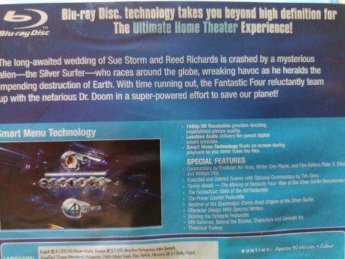 Blu-ray - Fantastic 4 Rise of the Silver Surfer