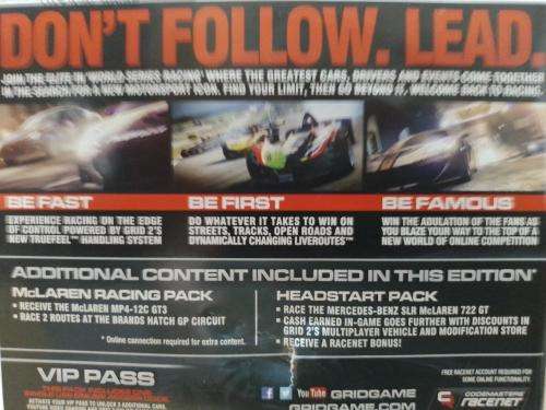 PS3 - Grid 2 Brands Hatch Limited Edition