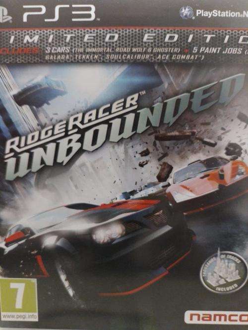 PS3 - Ridge Racer Unbounded Limited Edition