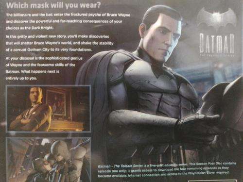 PS3 - Batman The Telltale Series