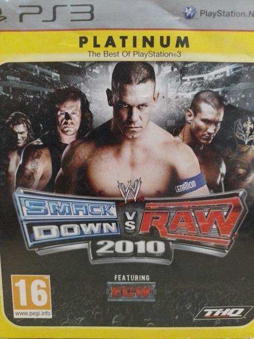 PS3 - WWE Smack Down Vs Raw 2010 - Platinum