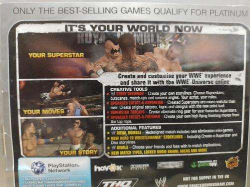 PS3 - WWE Smack Down Vs Raw 2010 - Platinum