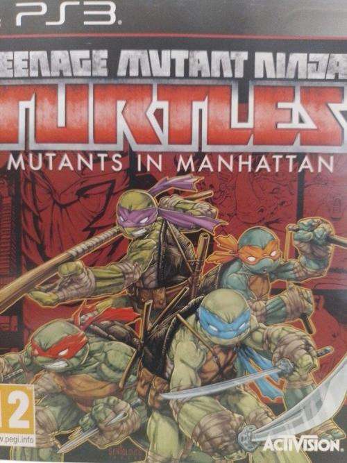 PS3 - Teenage Mutants Ninja Turtles Mutants In Manhattan