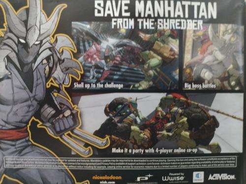 PS3 - Teenage Mutants Ninja Turtles Mutants In Manhattan