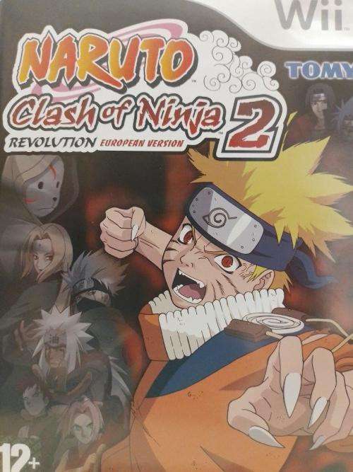 Wii - Naruto Clash of Ninja 2 Revolution European Version